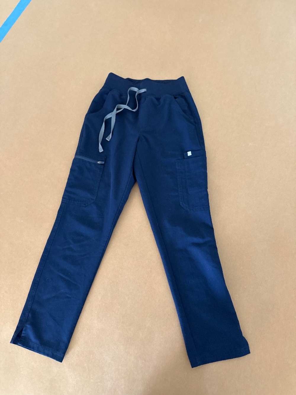Navy blue Figs pants XS/T